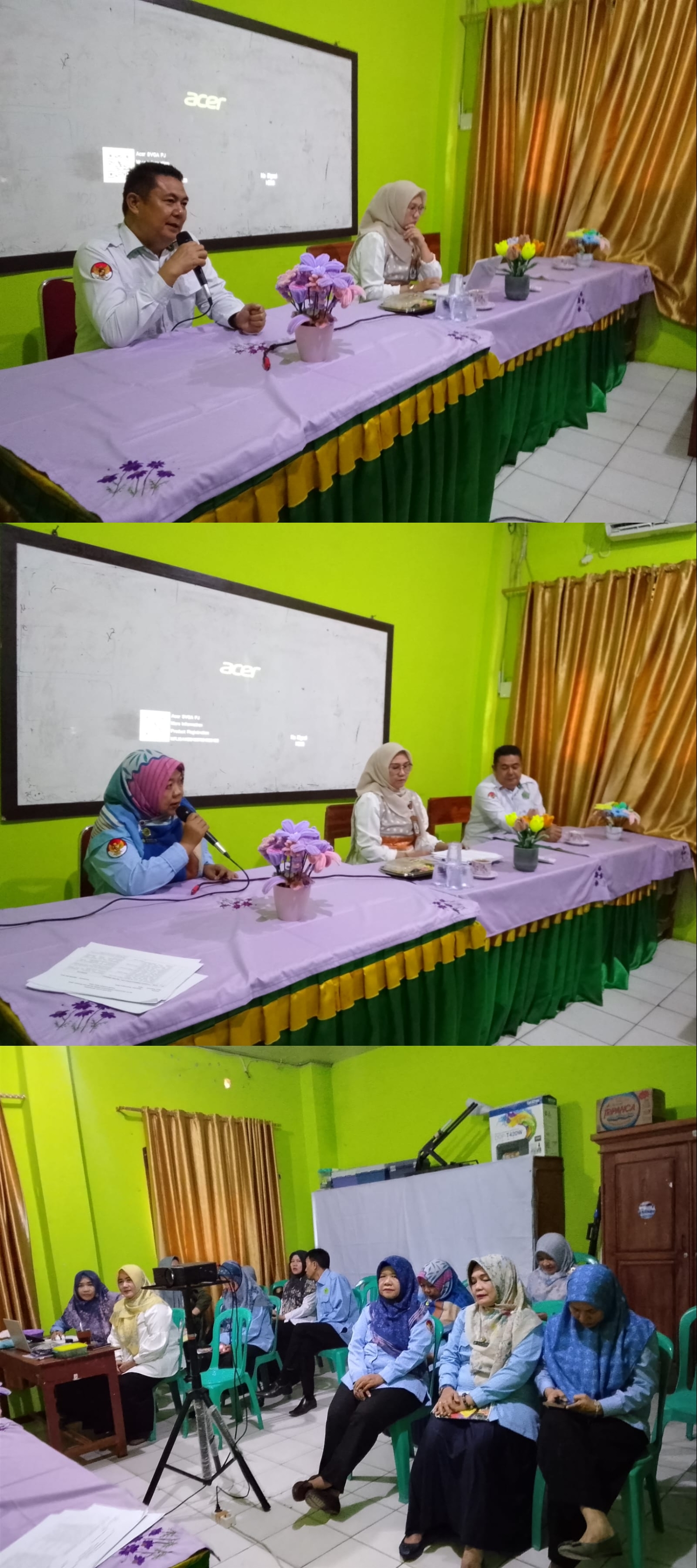 MTsN 1 Bandar Lampung Adakan Workshop Penyusunan Kisi-Kisi dan Naskah Soal UM