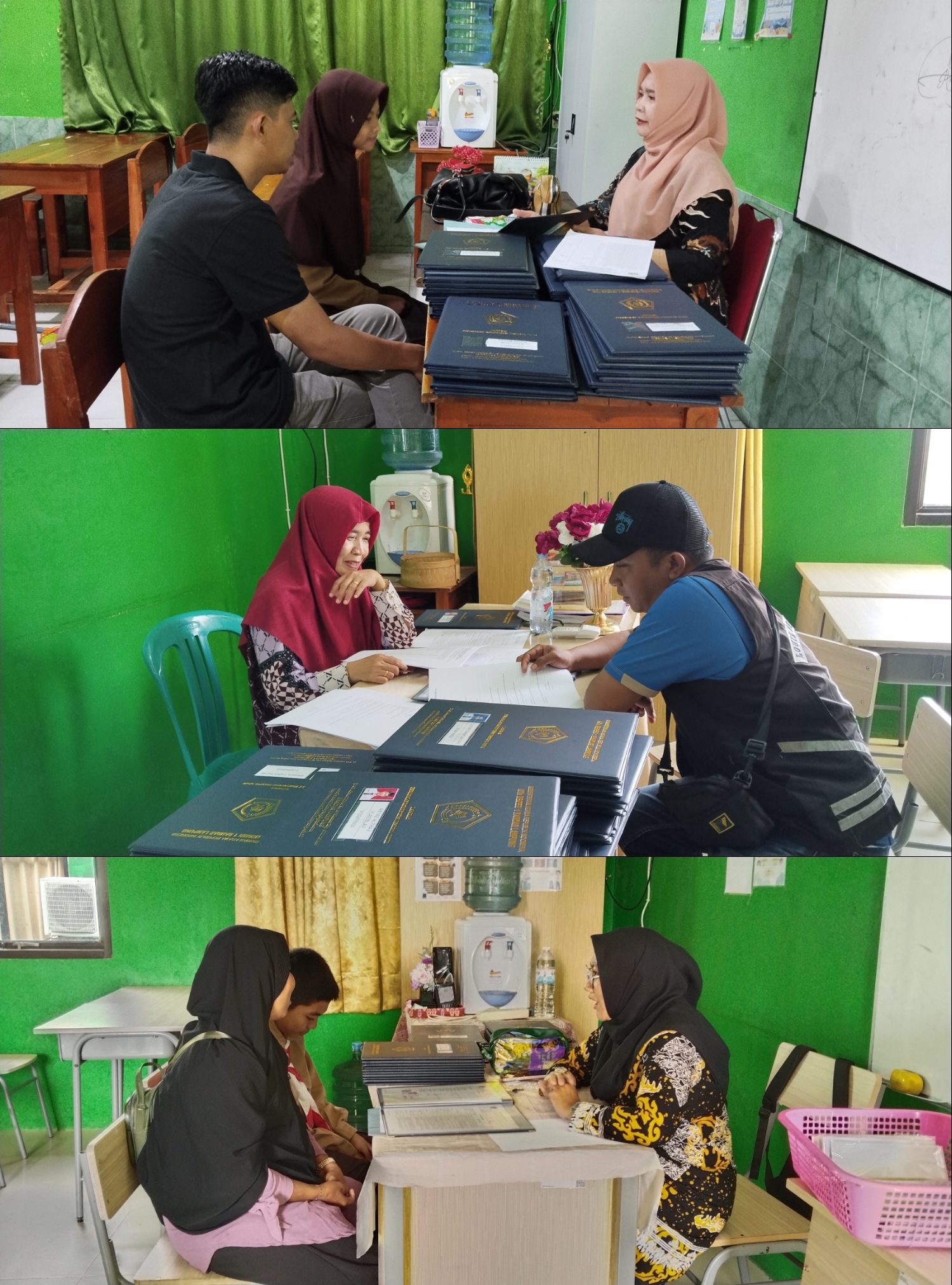 MTsN 1 Bandar Lampung Gelar Pembagian Rapor Semester Ganjil Kelas 7, Wali Kelas Sampaikan Perkembangan Siswa