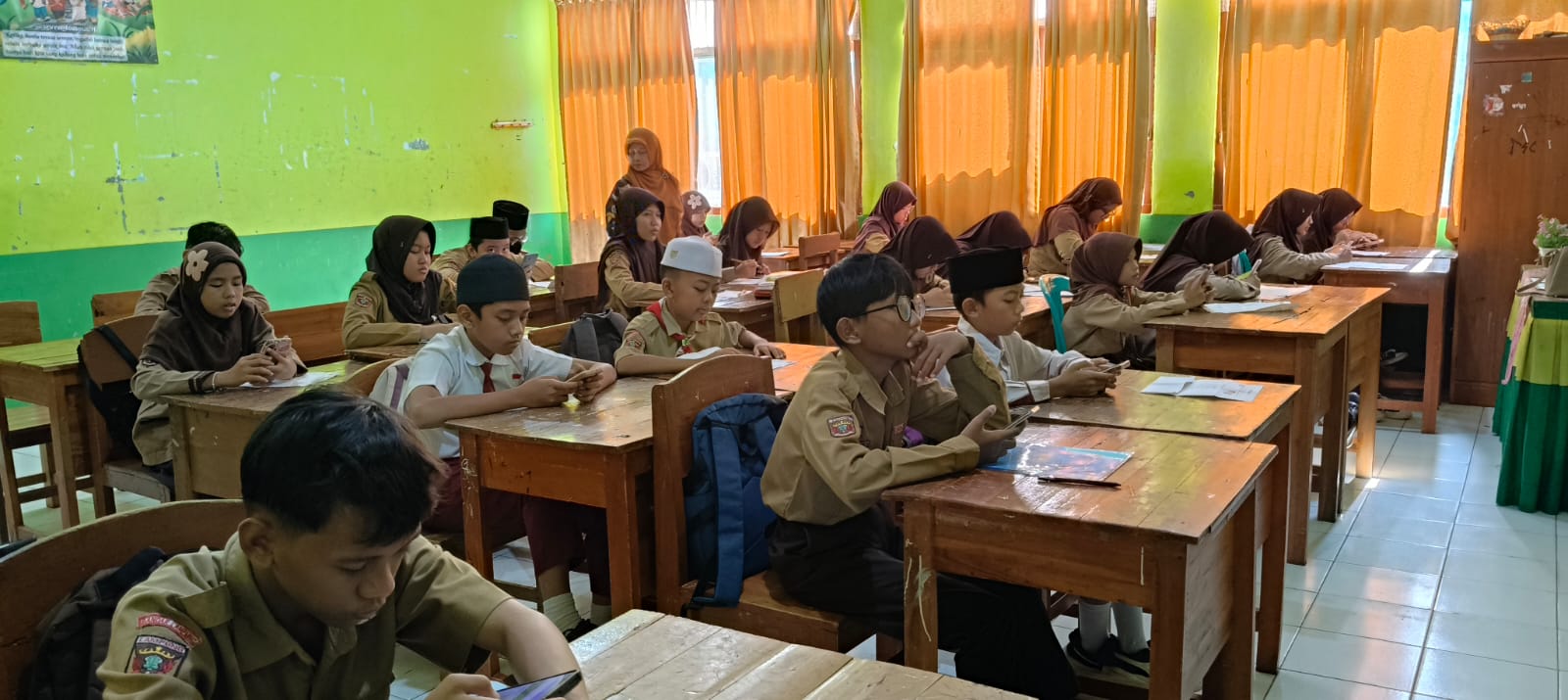 MTsN 1 Bandar Lampung Gelar Tes CBT PMBM Tahun Ajaran 2026/2027