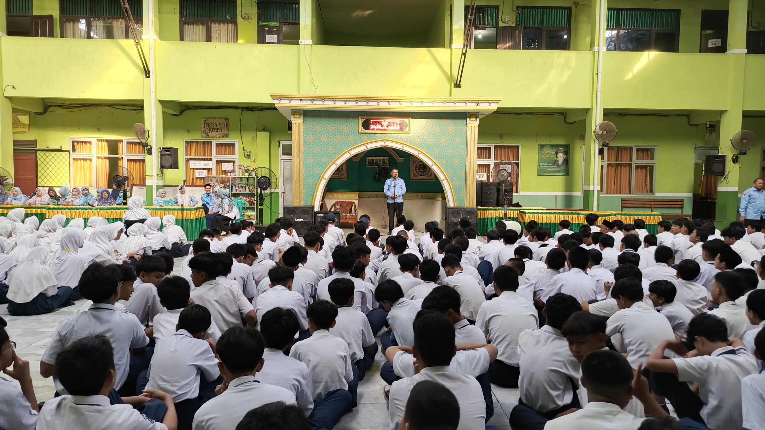 MTsN 1 Bandar Lampung Gelar Upacara Pembukaan ASAS Genap Tahun Ajaran 2025/2026