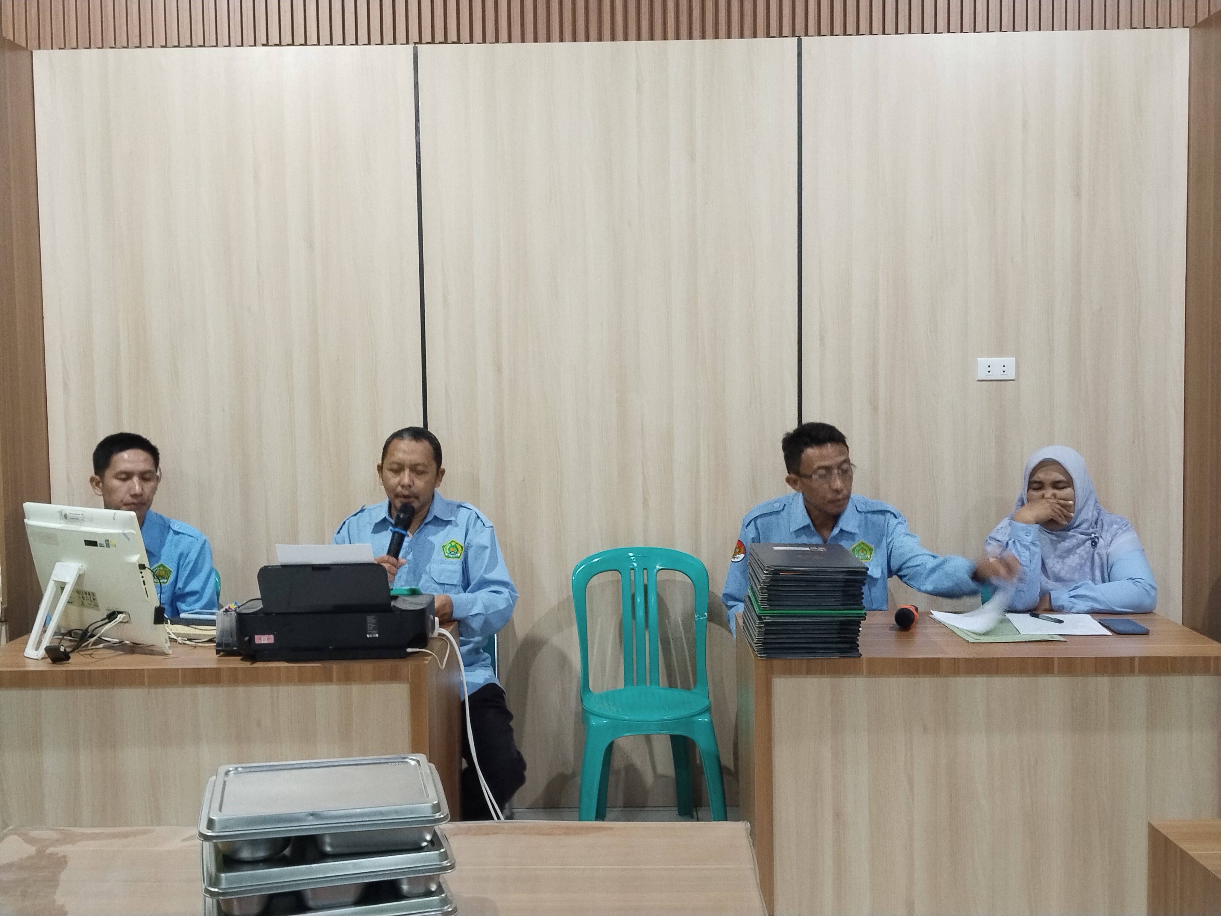 Rapat Persiapan Haflah Tahfidz dan Pelepasan Siswa, MTsN 1 Bandar Lampung Matangkan Kesiapan Panitia