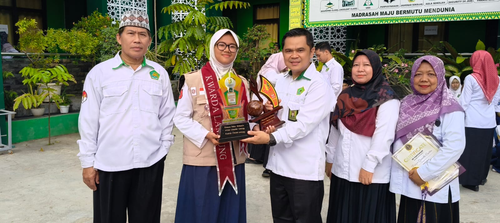Khanza Adiva Nathania Harumkan Nama MTsN 1 Bandar Lampung di Jambore Nasional XII 2026
